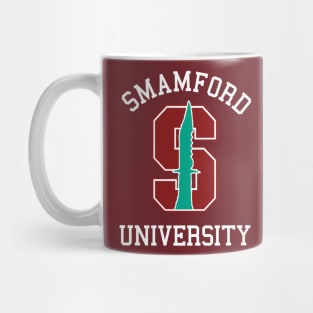 Smamford University Logo Tee Mug